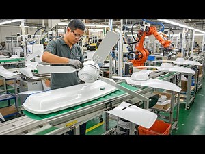 "How Ceiling Fans Are Made – Full Manufacturing Process Inside the Factory!"
