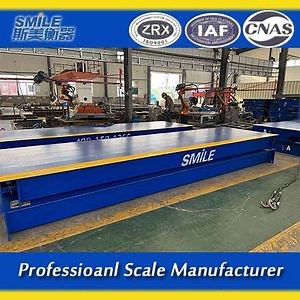 [Hot Item] 100tons Portable Digital Cells Weighbridge LED Electronic Container Floor Platform Truck Scale