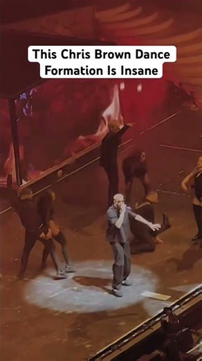 This Chris Brown Dance Formation Is Insane