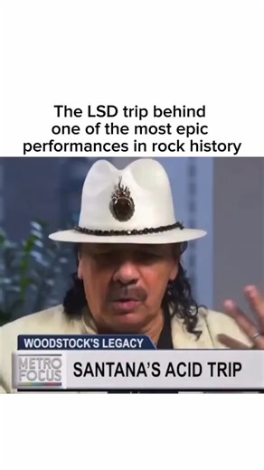 Most Iconic Live Music Moments | Follow (me) @epicliveperformances to tune into the most iconic moments in live music history …. Carlos Santana’s Woodstock performance is... | Instagram