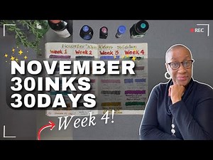 How Many Pens Pens Did I Ended Inking Up? | November #30inks30days