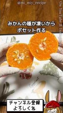 美味し過ぎてちょっとだけ叫んだ、みかんポセット！※レシピはコメント欄