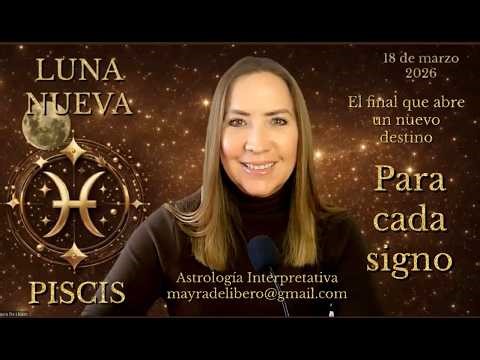 Algo está terminando: la poderosa Luna nueva en Piscis... para cada signo #astrología