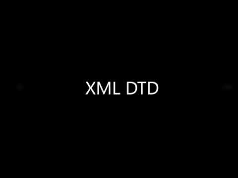 XML DTD