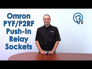 Omron PYF/P2RF Push-In Relay Sockets