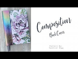Easy BEGINNER FRIENDLY COMPOSITION BOOK COVER pattern by Spencer Ogg | Full Walk Through