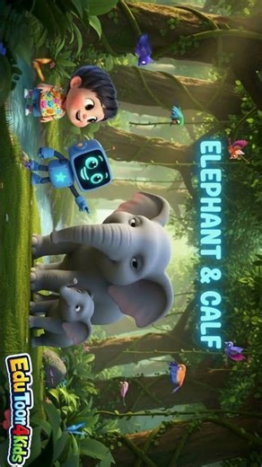 Kids Learning About Animals | Learn Animal Names Baby Animals and Sounds | Cartoon #funlearning