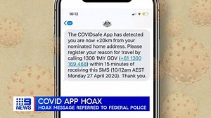 Hoax text messages claiming to be from the government's new covid tracking app have fuelled concerns about its safety. #9News | 9 News Melbourne