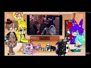 Fnaf 1 y 2 reacciona a save me