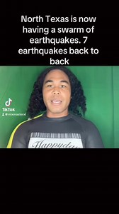 Texas is now under a swarm of earthquakes 7 of them back to back | Nick Thomas The Entrepreneur | Facebook