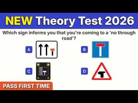 Theory Test 2026 UK | Latest Theory Question & Answer (Must Watch!) | PASS FIRST TIME