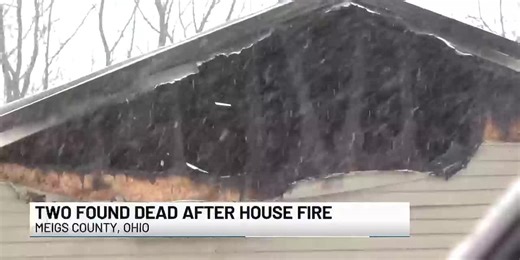 Two found dead after house fire