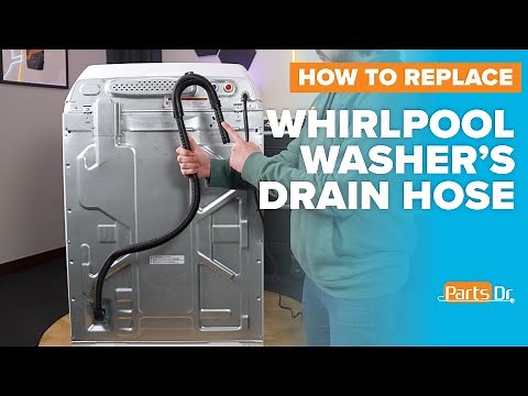 How to replace Drain Hose part # W11244231 on your Whirlpool Maytag Amana Washer