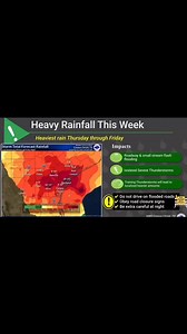 High Rain Totals expected for South Texas by the National Weather Service. Heavier Rains totals occur Thursday. Expect some Flooding | 24/7 Laredo