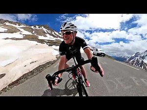 Cycling the Col du Galibier with commentary from the Col du Lautaret filmed with GoPro Max 360