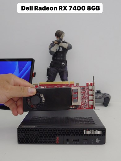 Lenovo ThinkStation P340 Tiny Gaming PC Upgrade: RX 7400 & i7