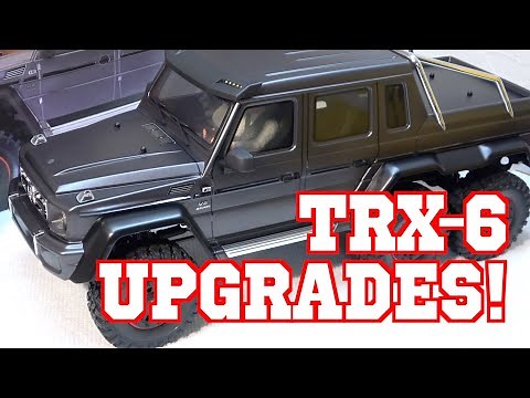 Traxxas TRX-6 Motor Upgrade and Overview