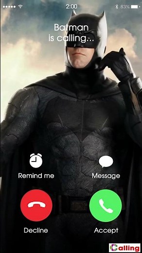 Batman is calling... #shorts