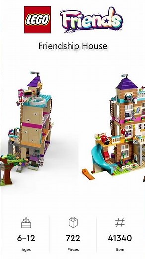 PREVIEW: LEGO FRIENDS, Friendship House, Set 41340, LEGO 2018