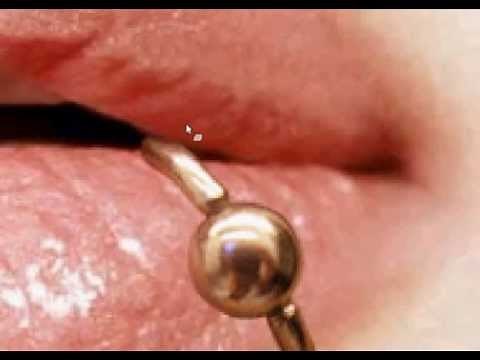 Quick - How To Add Fake Lip Piercing In GIMP 2.6