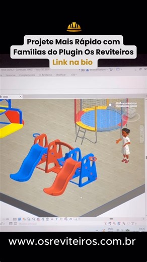DAVI MORAES | Os Reviteiros®️ on Instagram: "Família Revit Playground Infantil Escorregador Duplo Vem conhecer o plugin que vai acelerar seus projetos no Revit! 🚀 Clique no link da BIO e baixe agora mesmo. #arquiteturadeinteriores #arquiteturaeurbanismo #engenheiro #engenheiracivil #arquitetos #arquiteto #arquitetura #revit"