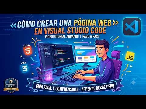 COMO CREAR UNA PAGINA WEB EN VISUAL STUDIO CODE!!