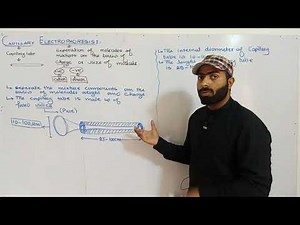 Part-1 Capillary electrophoresis | types of Electrophoresis | Electrophoresis