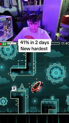 Am I the goat? #geometrydash #gaming #gd #extremedemon