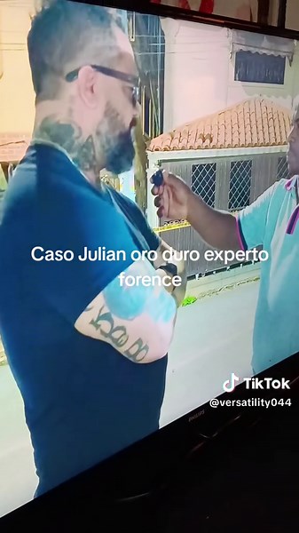 Caso Julian oro duro experto forence