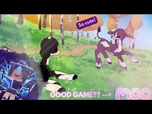 This ROBLOX game lets you BECOME a COW?? (Moo)