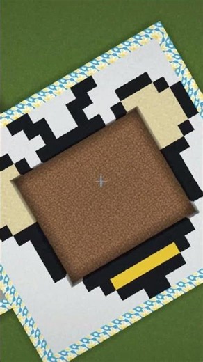 DON'T BLINK! Bee🐝 Art👀Minecraft Block Art Reveal Will Shock You! 😱