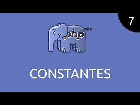 PHP #7 - constantes