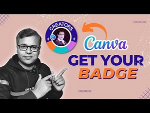 How To Get Canva Creator Badge and Customize | Use Canva Badge For Social Media | Design With NK