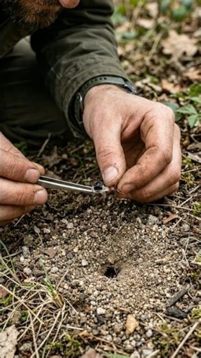 Mounted Micro-Camera Inside an Ant Colony | Real POV Footage