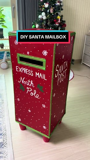Create a DIY Santa Mailbox for Holiday Cheer