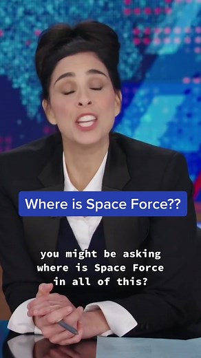 Where is Space Force?? - Sarah Silverman Comedy