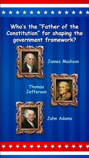 Which Founding Father Built the U.S. Constitution? ⭐ U.S. History Trivia Quiz
