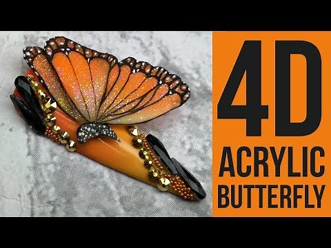 How to Sculpt a 4D Butterfly in Acrylic