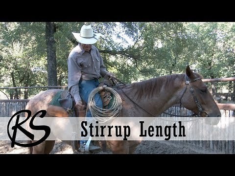 Stirrup Length & Fit - Everyday Horsemanship with Craig Cameron