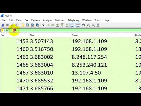 How to Filter information based on protocol Using Wireshark