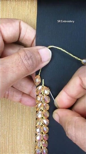 😍Viral border lace hand embroidery #embroidery #design #handembroidery ...