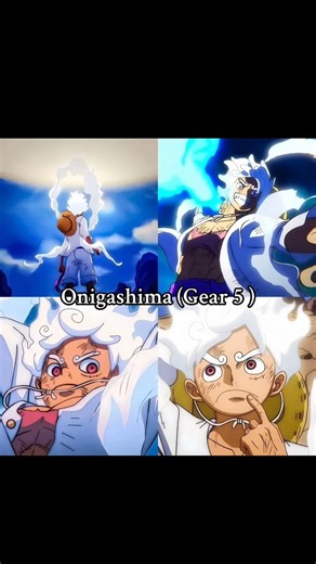 luffy all transformation in one piece