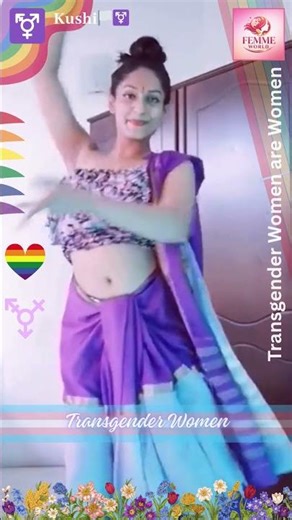 Kushi – Stunning Trans Beauty 👑🏳️‍⚧️ #shorts #transgender #viral