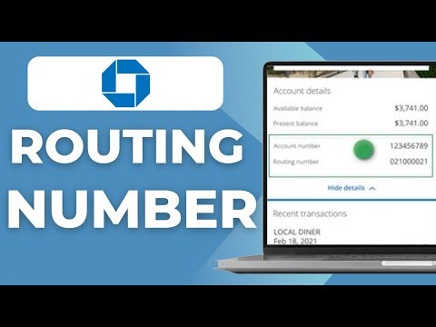 How To Find Chase Bank Routing Number