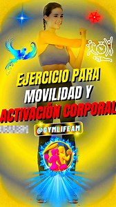 Secuencia de movimientos orientados a la activación corporal y movilidad general. Ideal como parte de hábitos de ejercicio regular y bienestar diario. #RutinaEnCasa #MovimientoDiario #ActivacionCorporal #EjercicioSuave #BienestarDiario | GYM Life AM