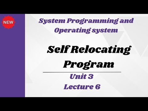 self relocating program | spos unit 3