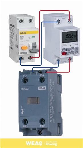 Leakage Time-Commander: RCBO & Timer Contactor System.