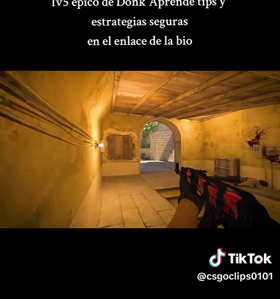 1v5 épico de Donk en CS:GO