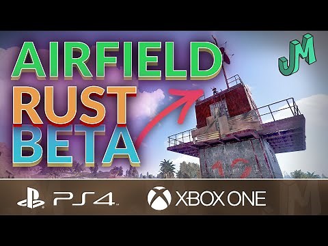 RUST Beta 🛢 AIRFIELD Monument Guide 🎮 PS4 XBOX PS5 Xbox Series X|S