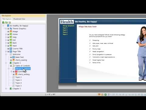 How to Use the Inheritance Feature in Lectora Inspire V11 e-Learning Software